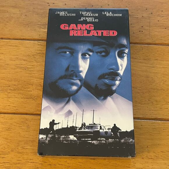 Gang Related VHS 1997 Crime Thriller Tupac Shakur 2Pac Belushi Orion Watermark